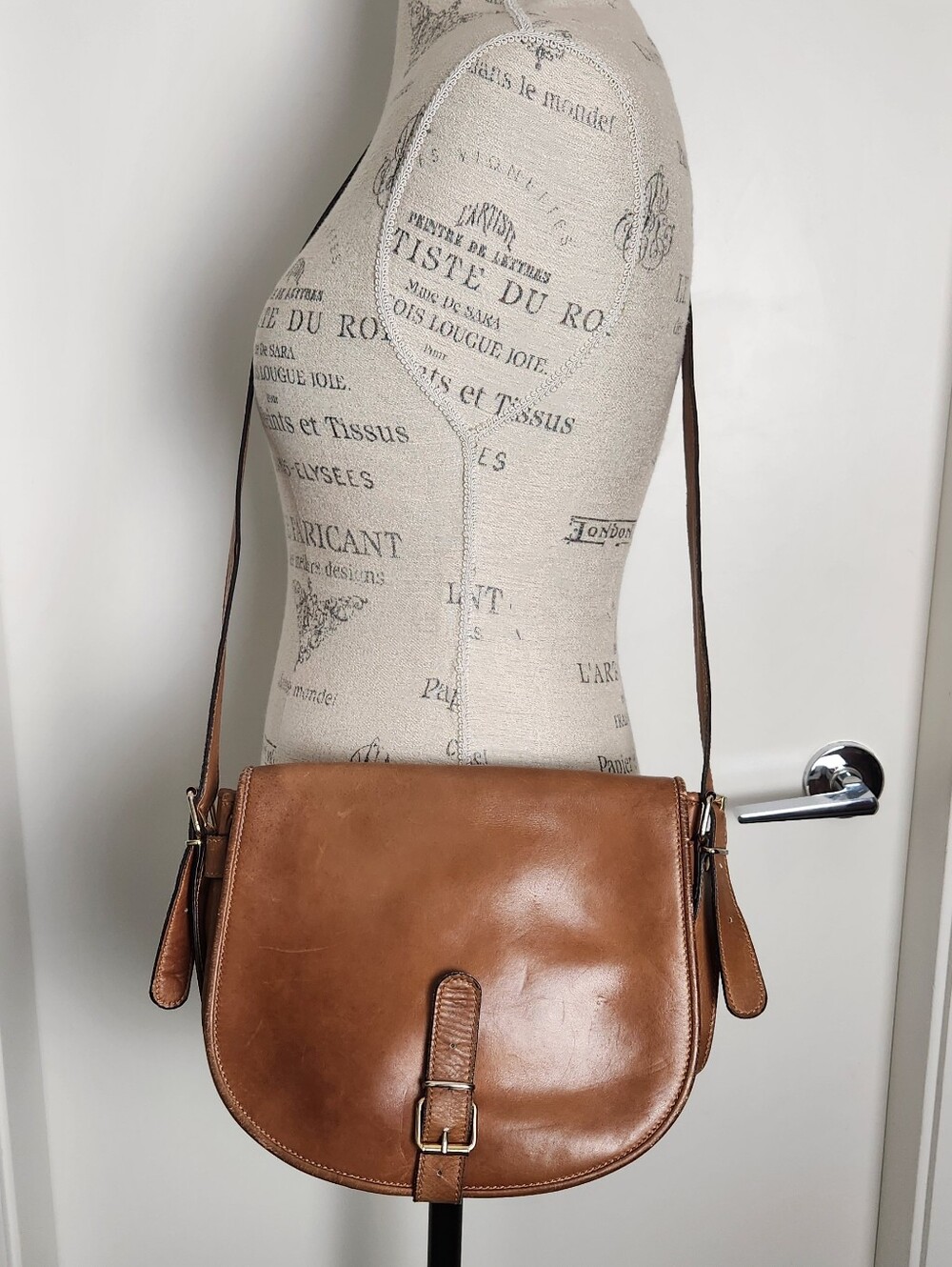 Gherardini Italy Saddle Bag Purse